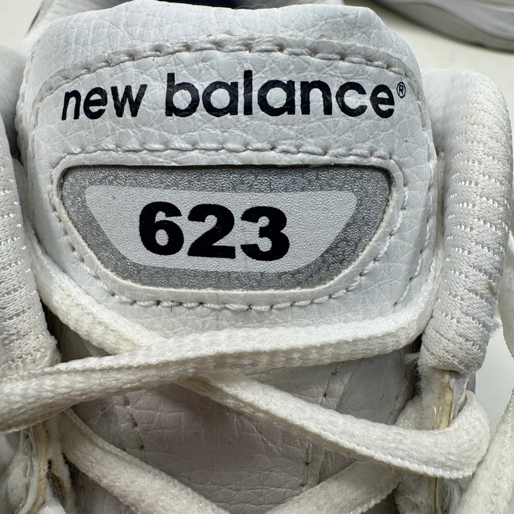 New Balance 623 Mens Walking Shoes White Leather Comfort Size US 11 - Picture 9 of 12